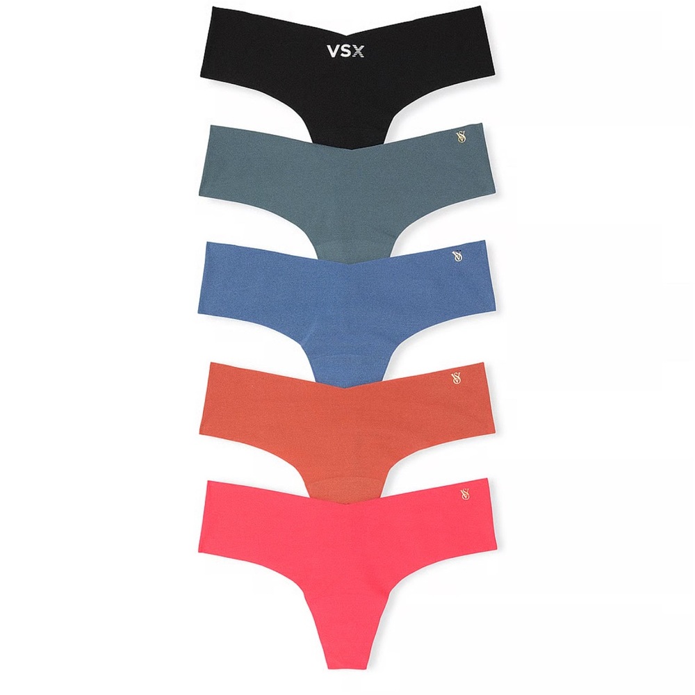 VSX  New Colorful Underwear Set - Black, Blue, Orange, Pink